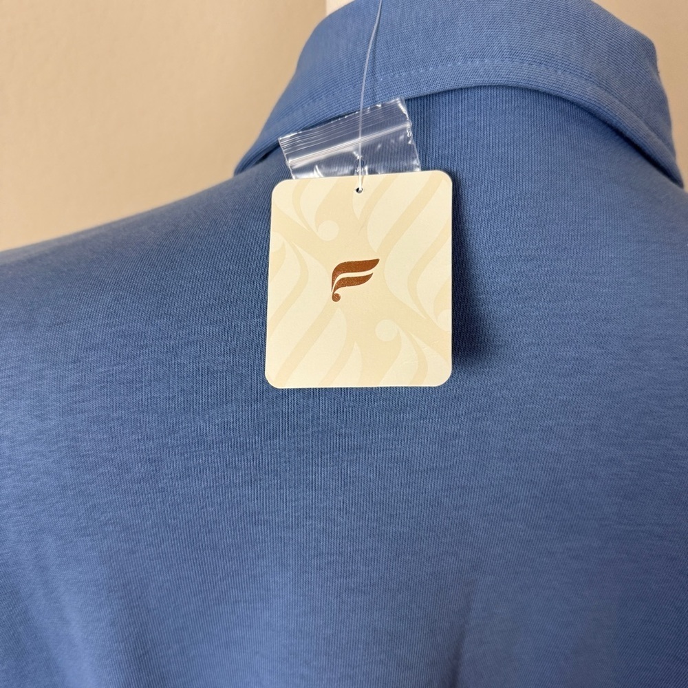 NWT - Fabletics Year Round Terry Polo Sweatshirt | Womens | M - Picture 8 of 12